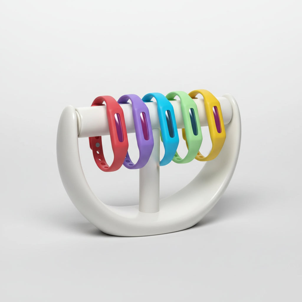 Bracelet Anti Moustique en Silicone à Huiles Essentielles
