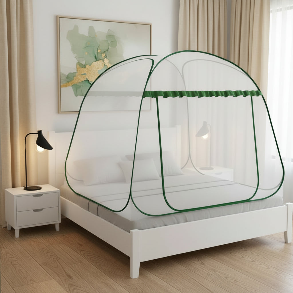 Moustiquaire de lit Style Yourte Mongole