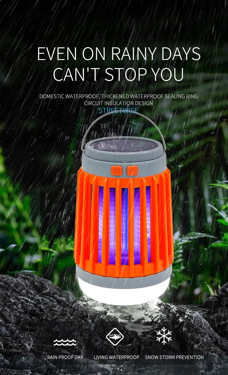 Lampe Anti-Moustique UV Électrique Rechargeable