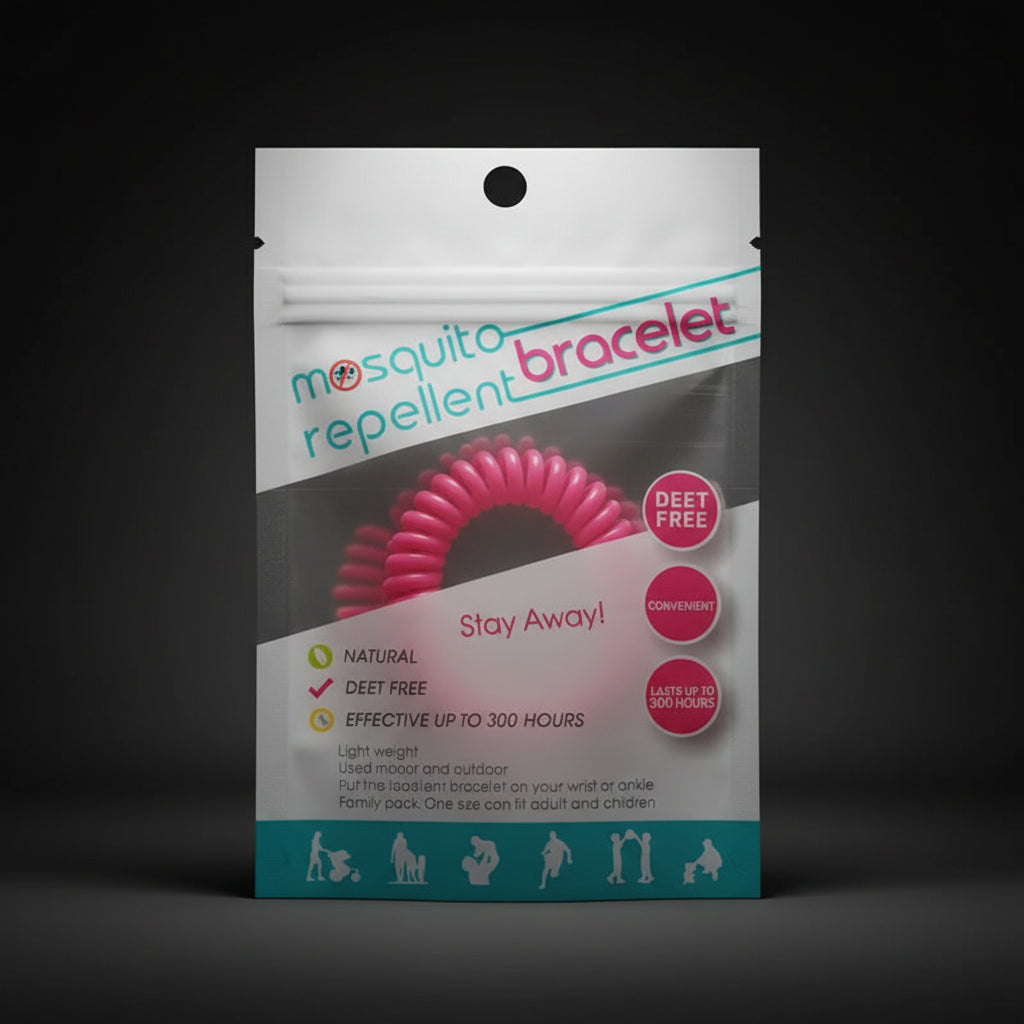 Bracelet Anti Moustique Naturel en EVA