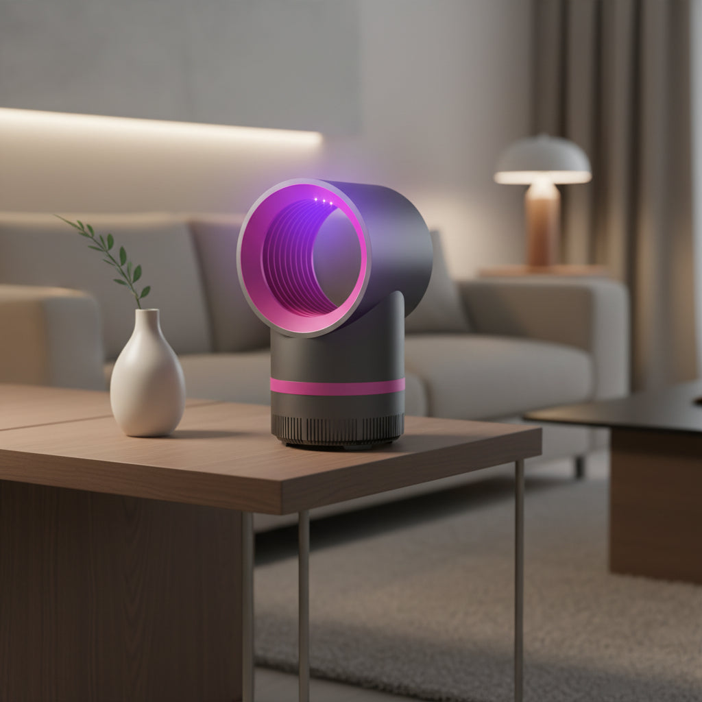 Piège à Moustique Intelligent USB – Aspiration 360°