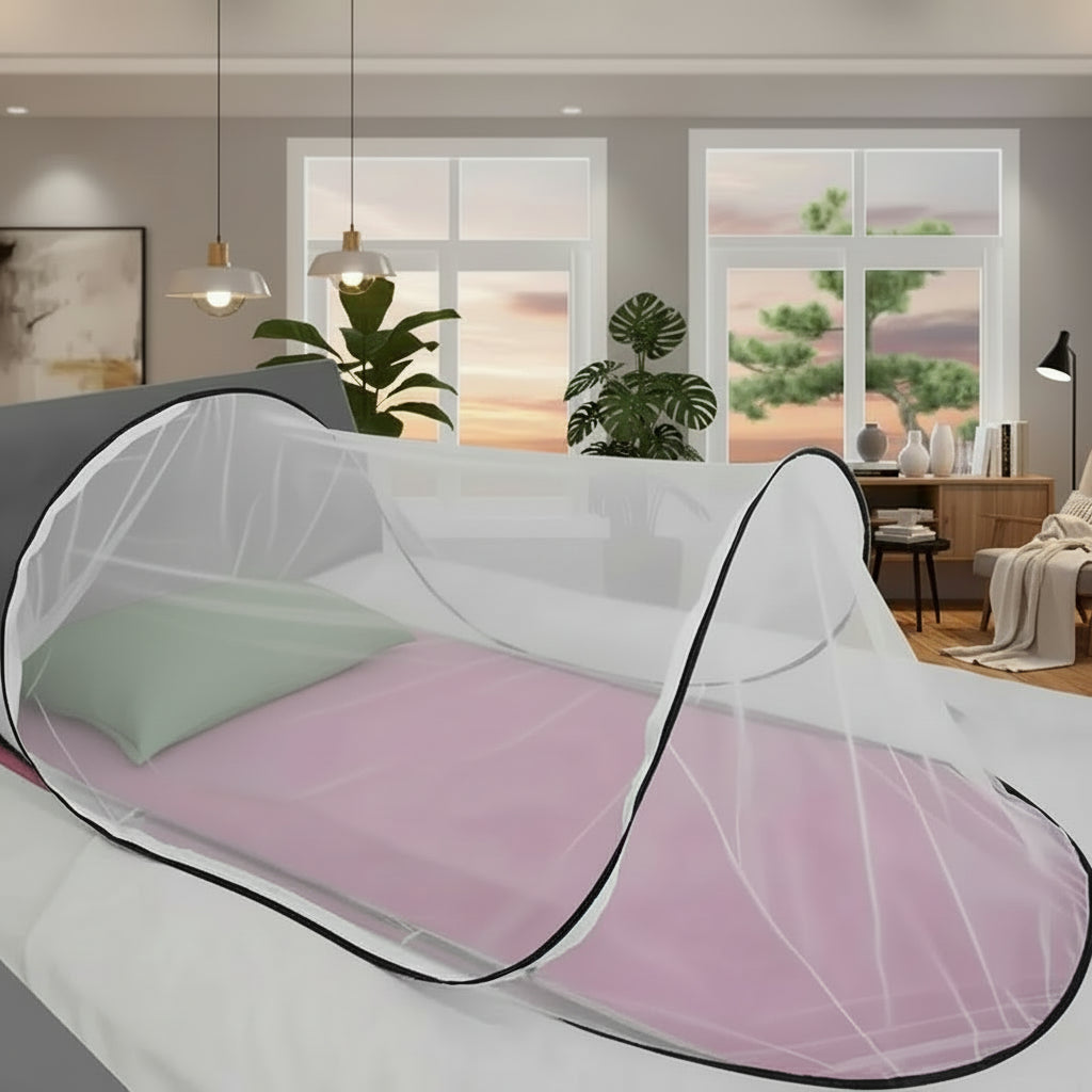 Moustiquaire de Lit Pliable & Portable