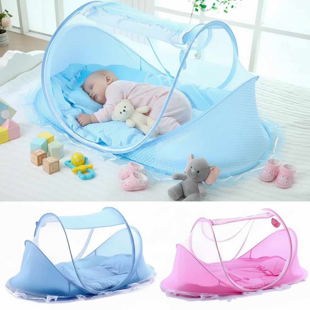 Moustiquaire Pliable pour Lit Bébé et Enfant