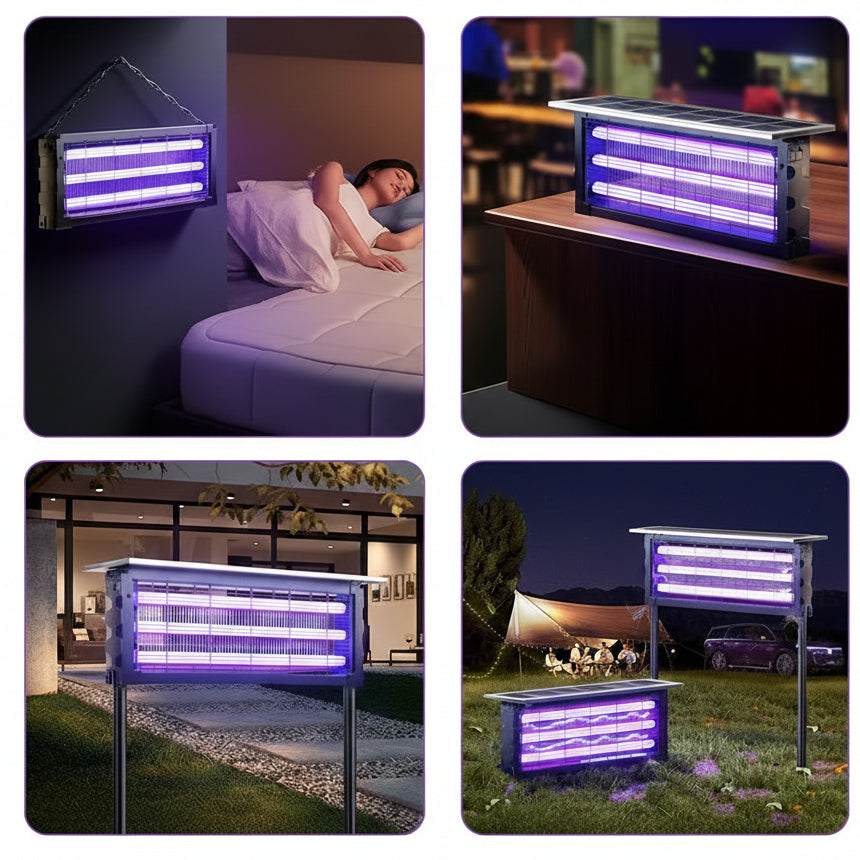 Lampe Solaire Anti Moustique Extérieur