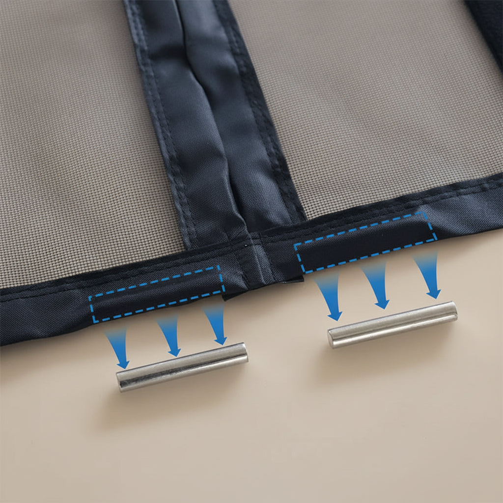 Moustiquaire Magnétique sur Mesure – Fermeture Automatique
