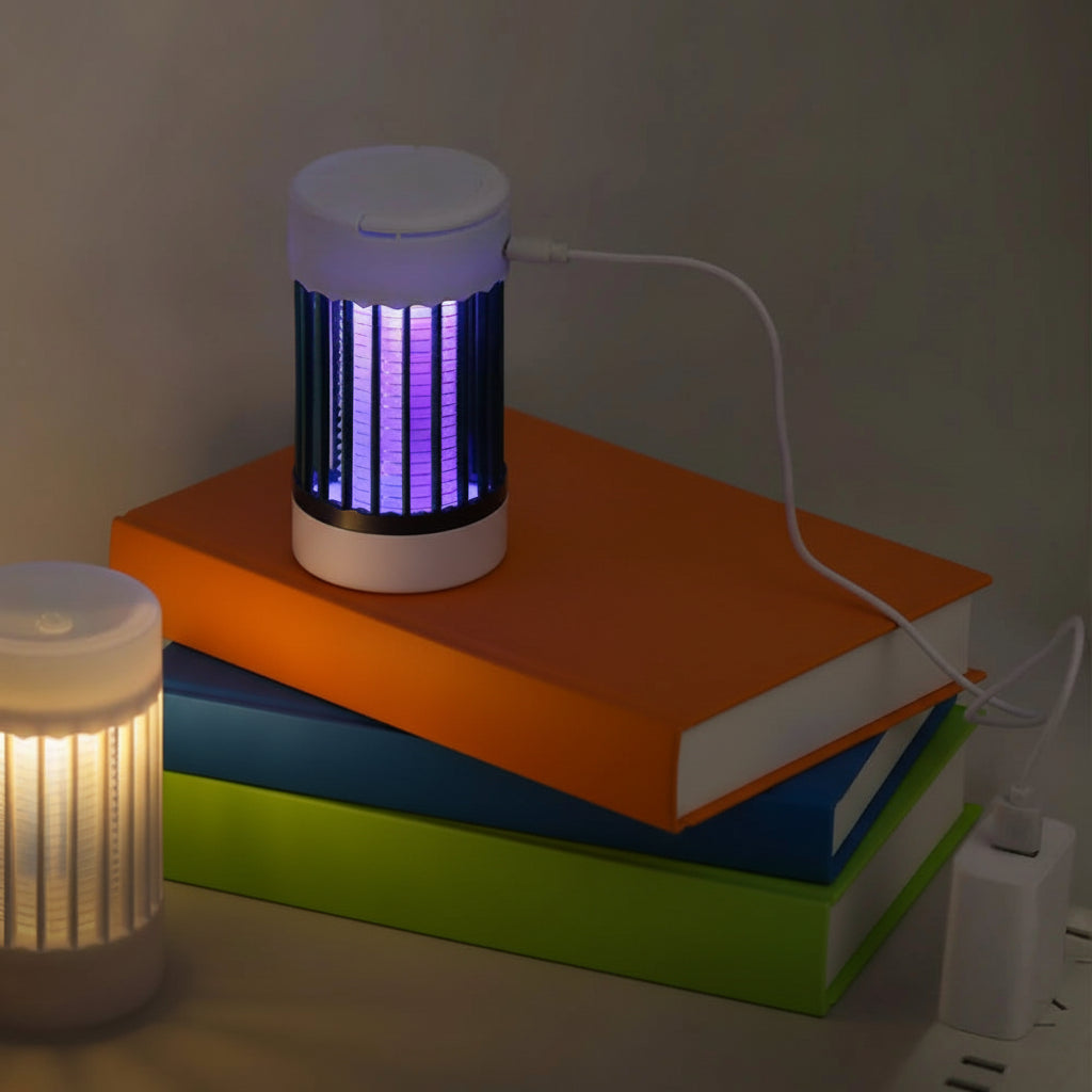 Lampe Anti Moustique UV à Choc Électrique USB