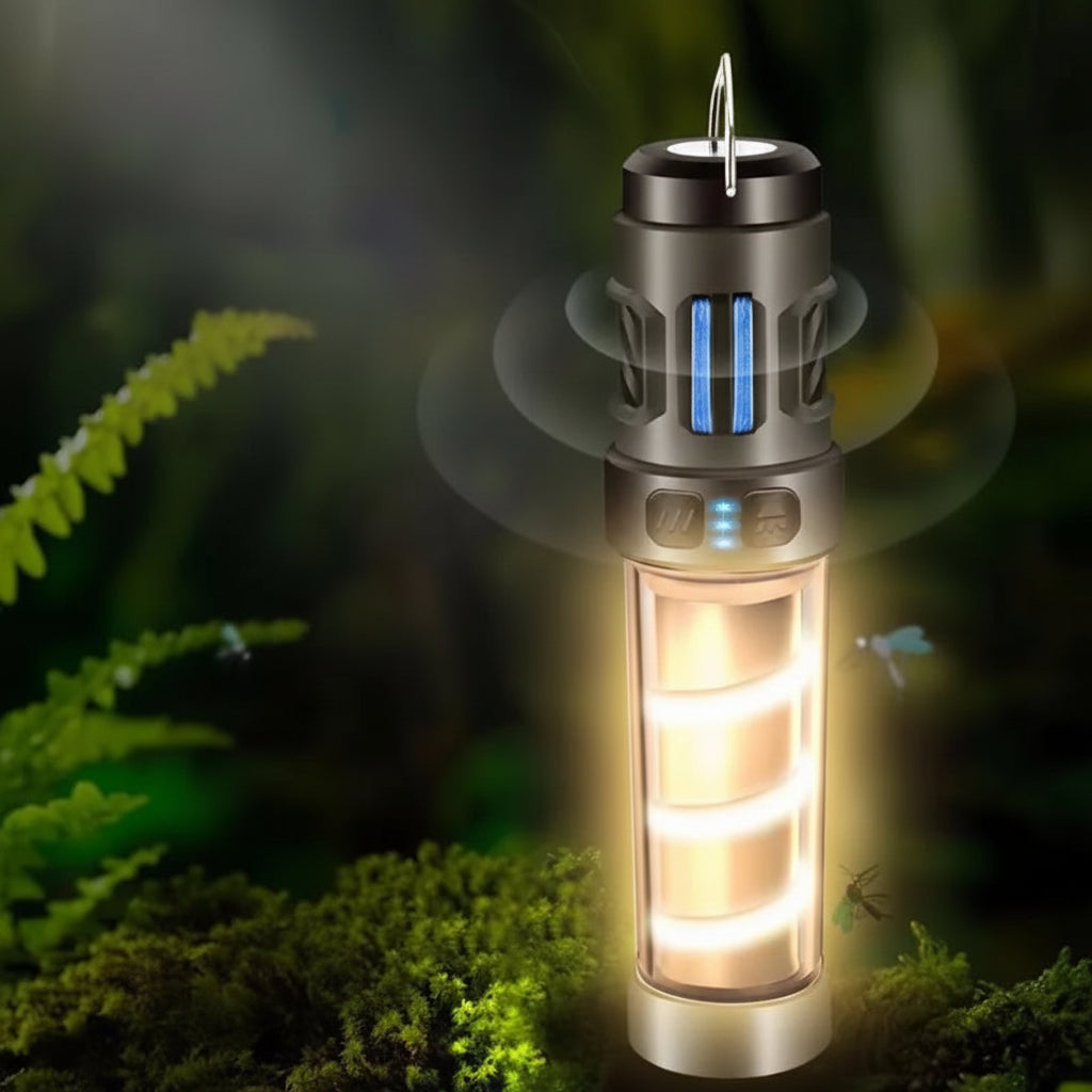 Lampe Multifonction Anti Moustique Rechargeable