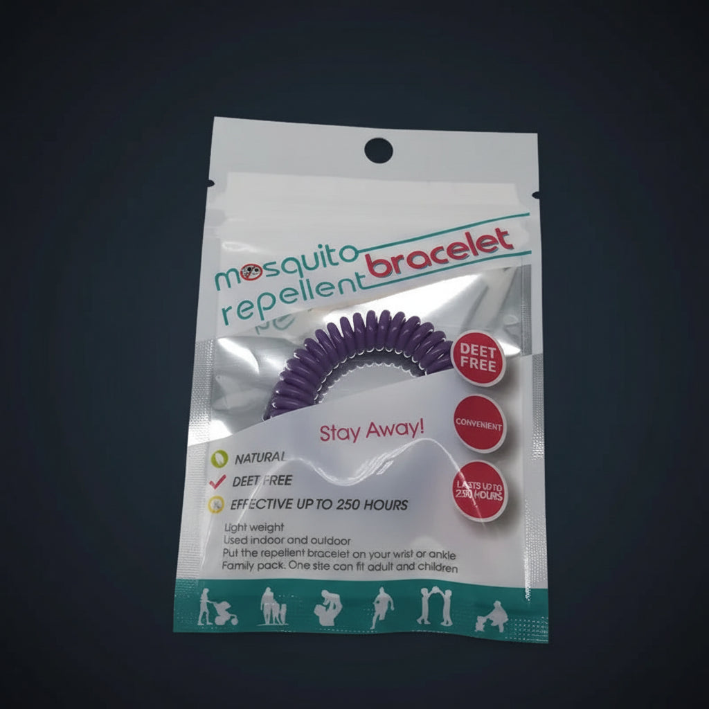 Bracelet Anti Moustique Naturel en EVA