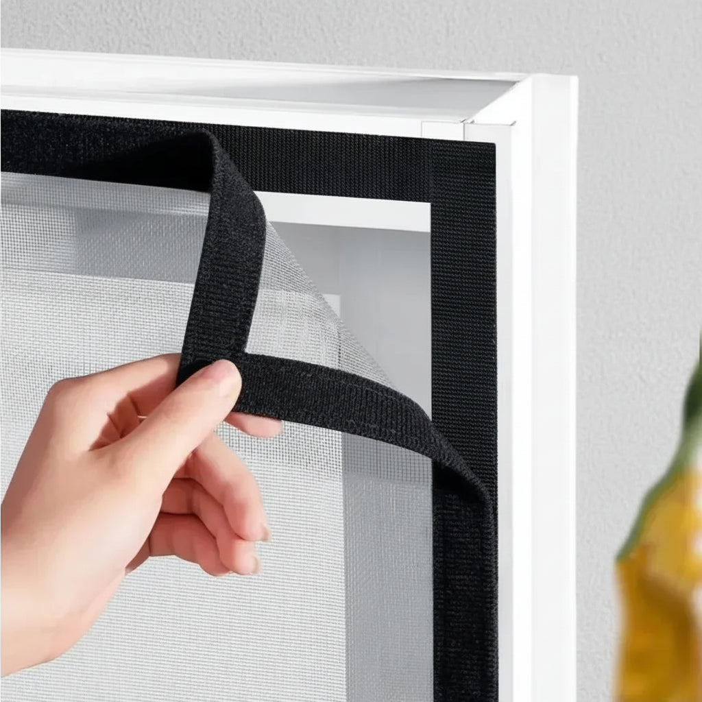 Moustiquaire de Fenêtre Adhésive Sur mesure
