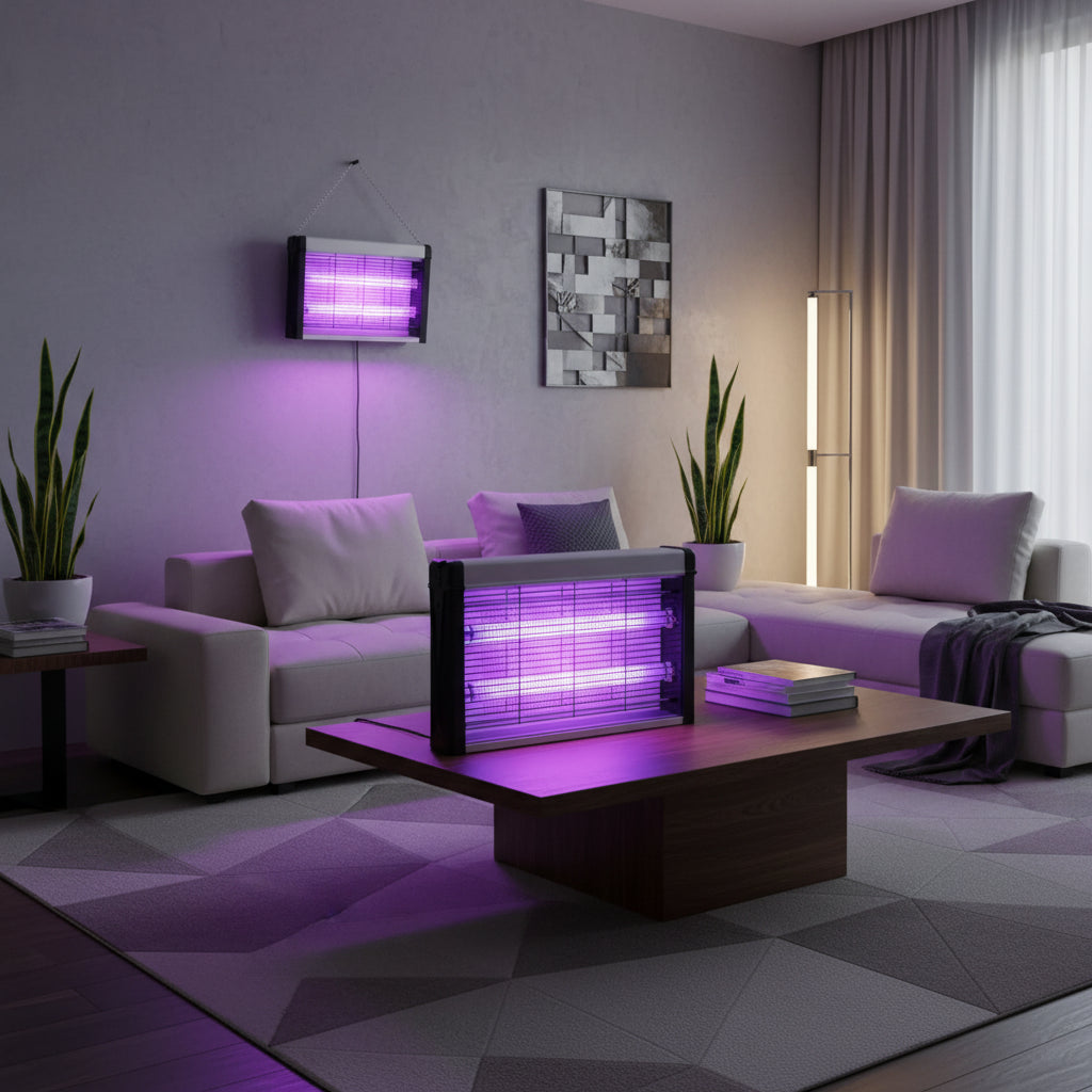 Lampe tue moustique Électrique – UV & LED