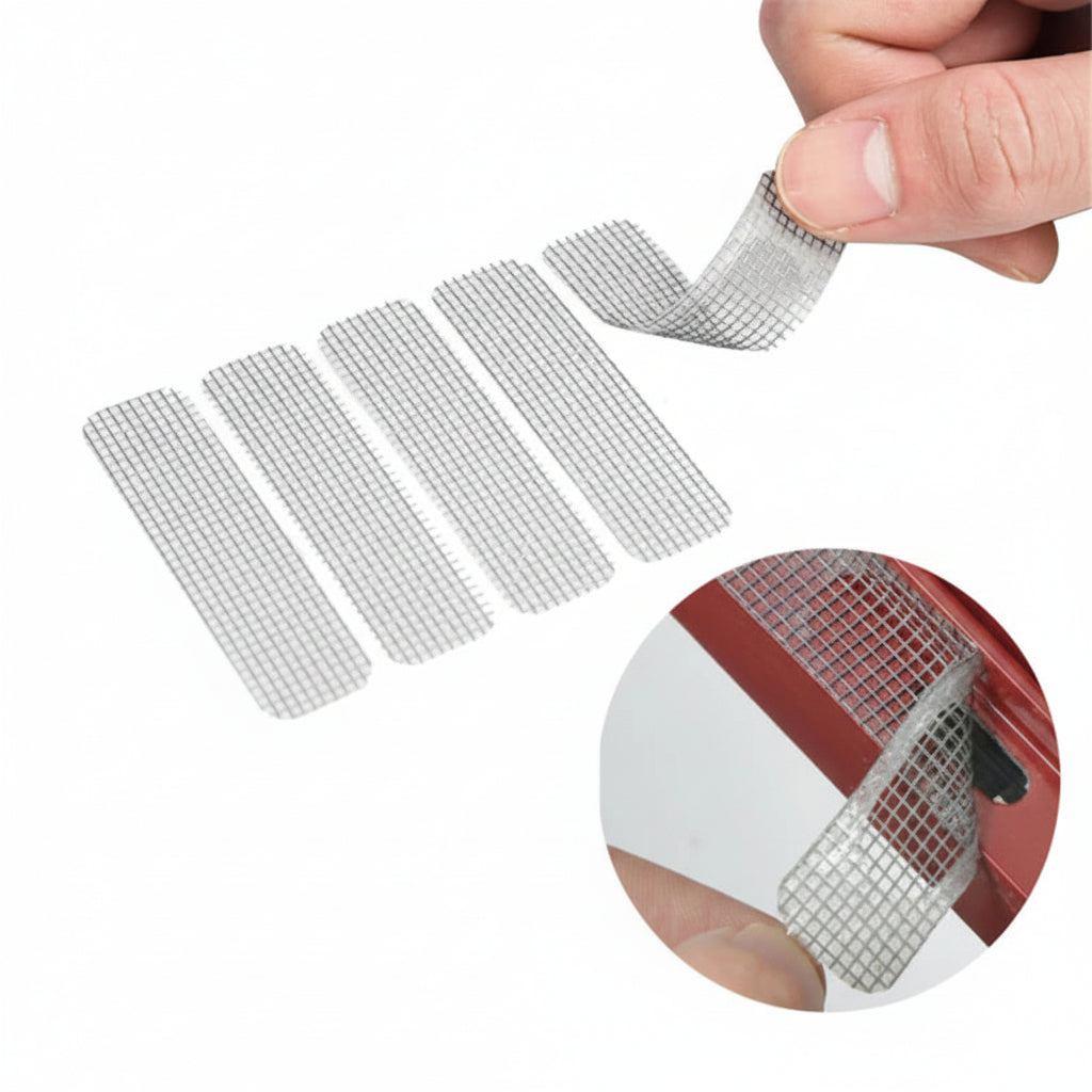 Patch Réparation Moustiquaire & Grille de Drainage