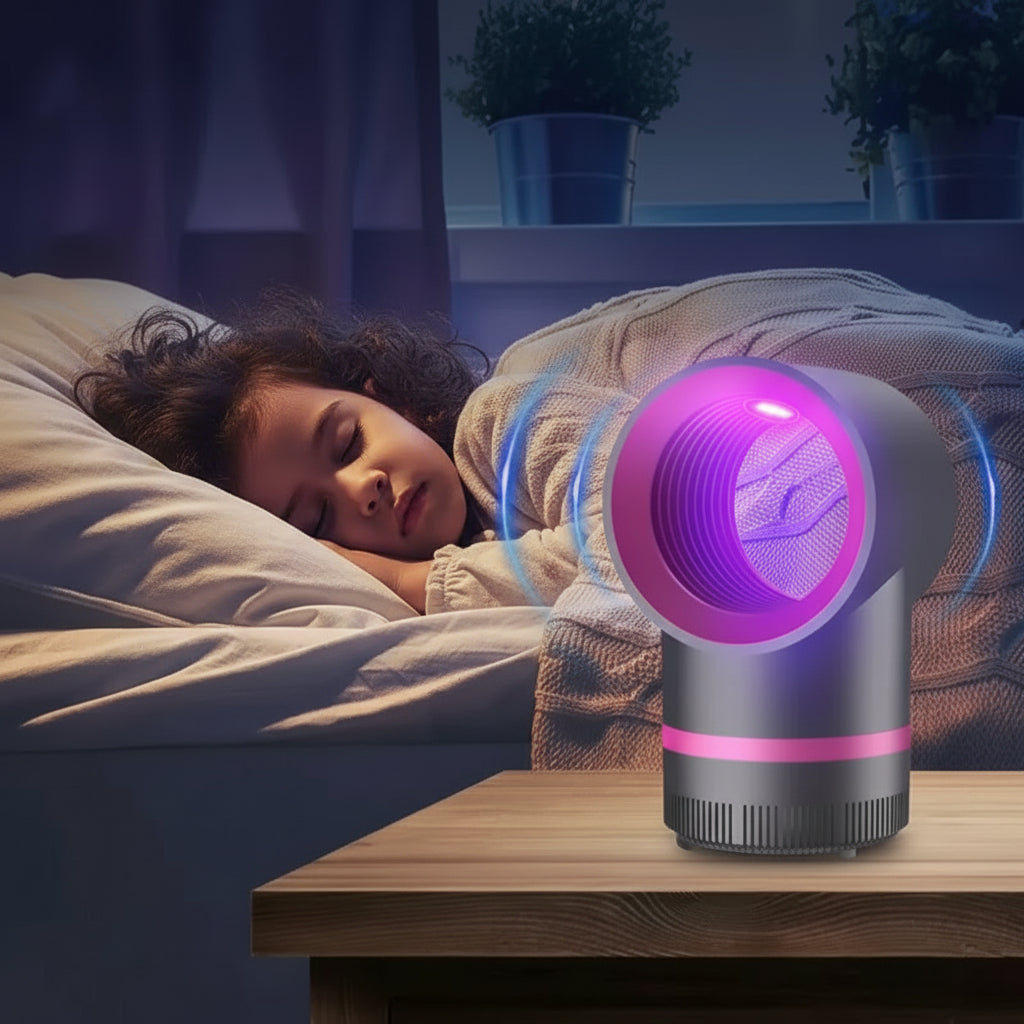 Piège à Moustique Intelligent USB – Aspiration 360°