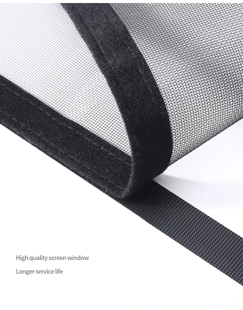 Moustiquaire Fenêtre à Fermeture Zip Auto-Adhésive
