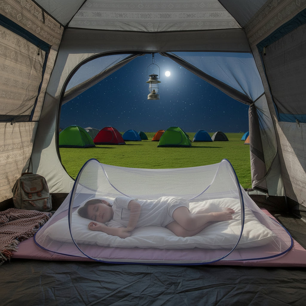 Moustiquaire de Lit Pliable & Portable