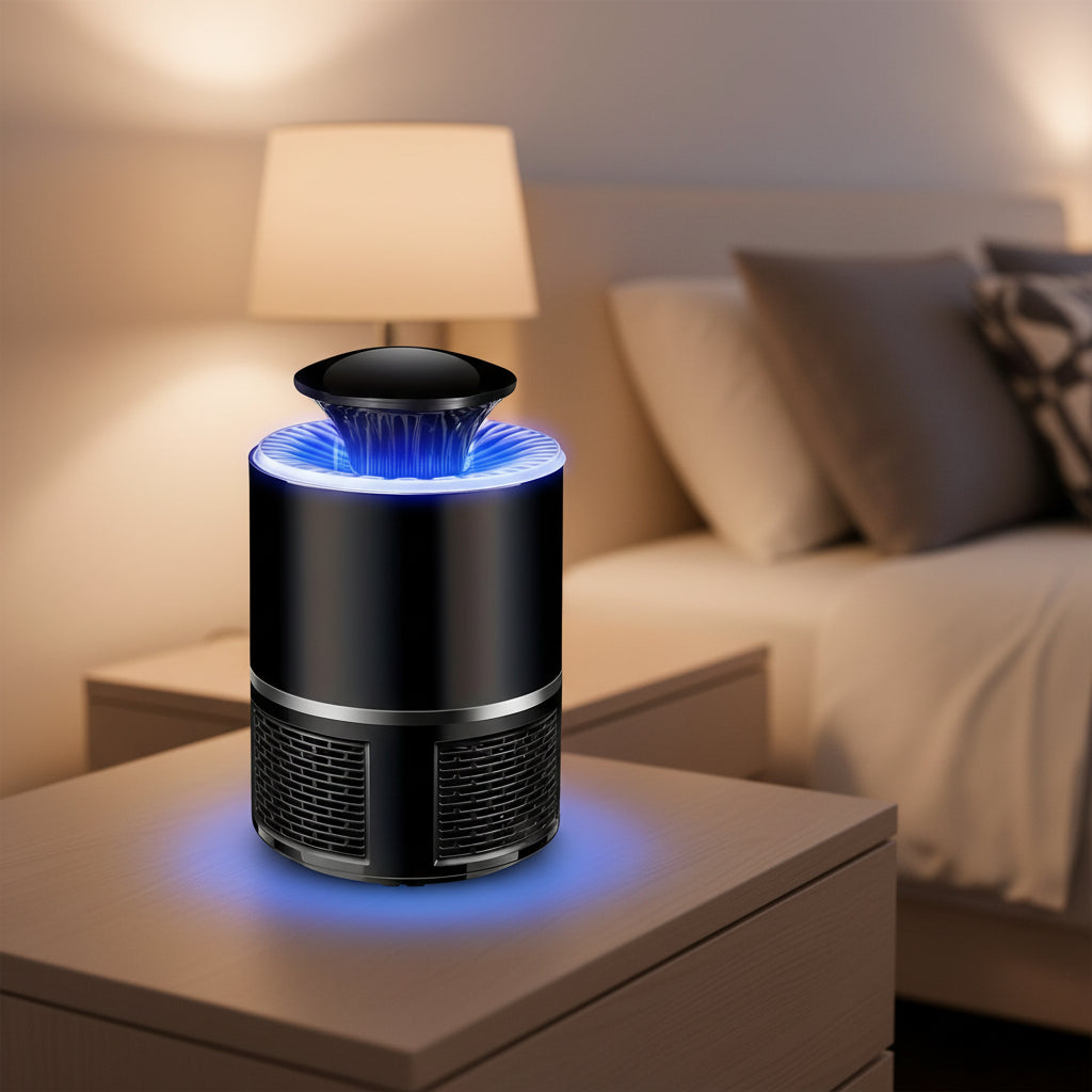 Lampe Répulsive Anti Moustique Automatique & Silencieuse