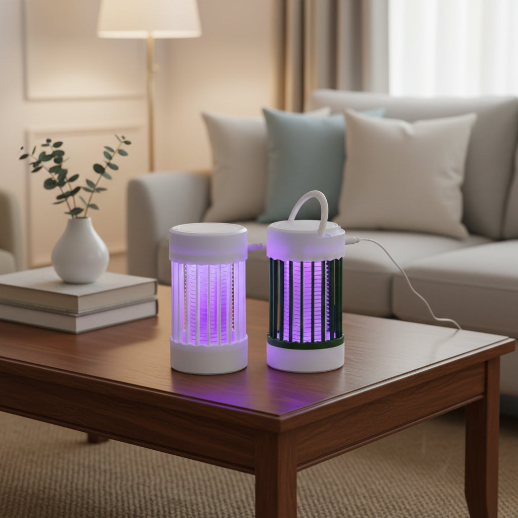 Lampe Anti Moustique UV à Choc Électrique USB