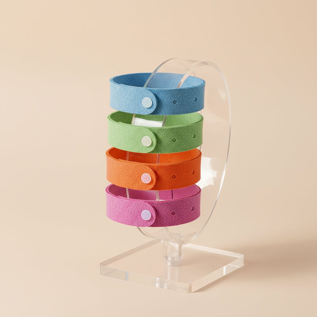 Bracelet Anti Moustique aux Huiles Essentielles