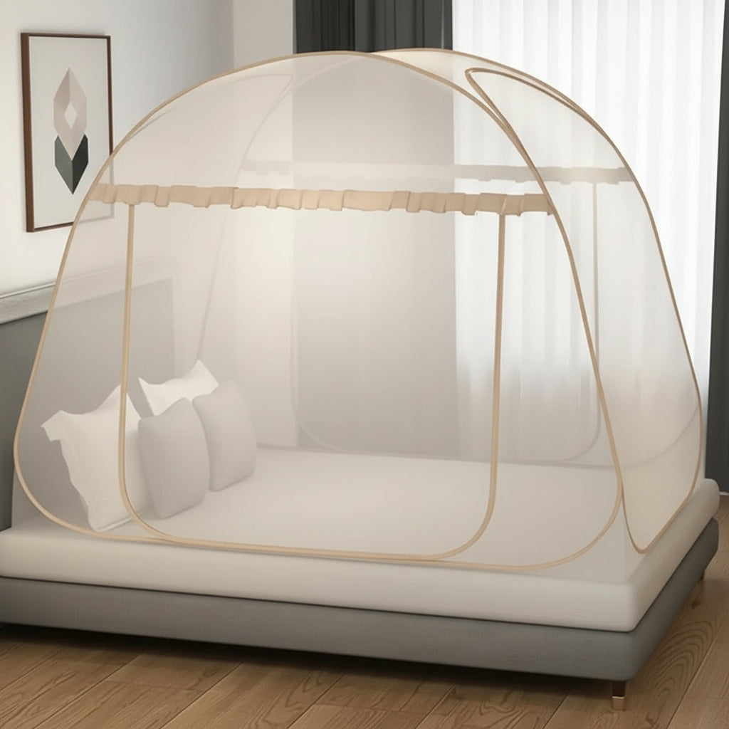 Moustiquaire de lit Style Yourte Mongole