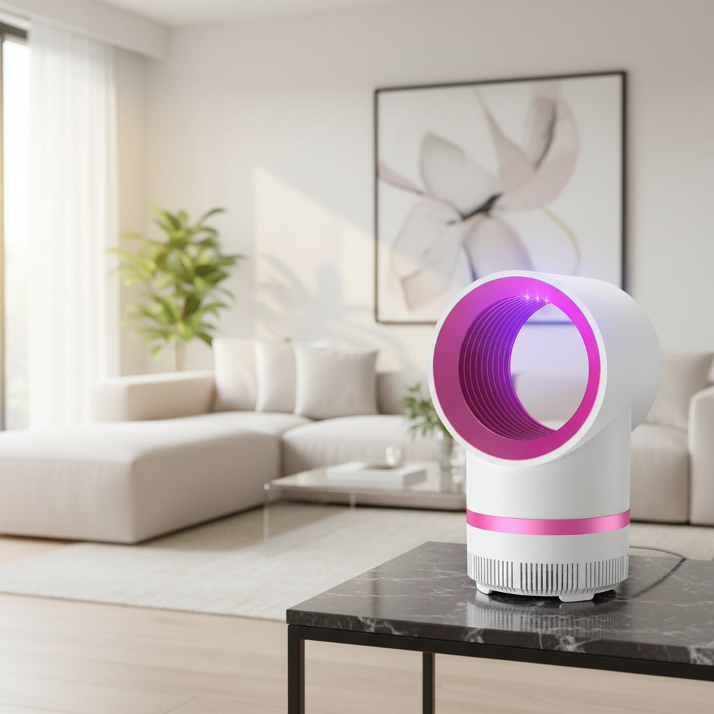 Piège à Moustique Intelligent USB – Aspiration 360°