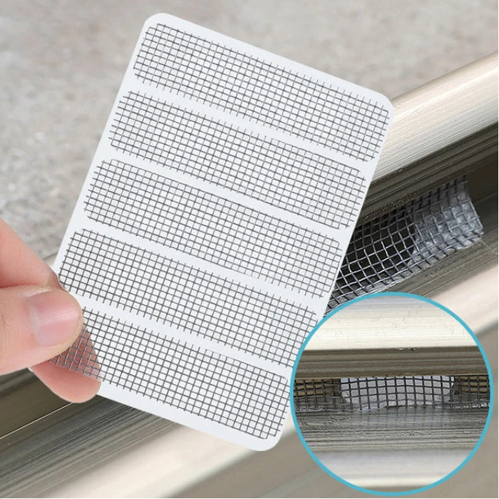 Patch Réparation Moustiquaire & Grille de Drainage