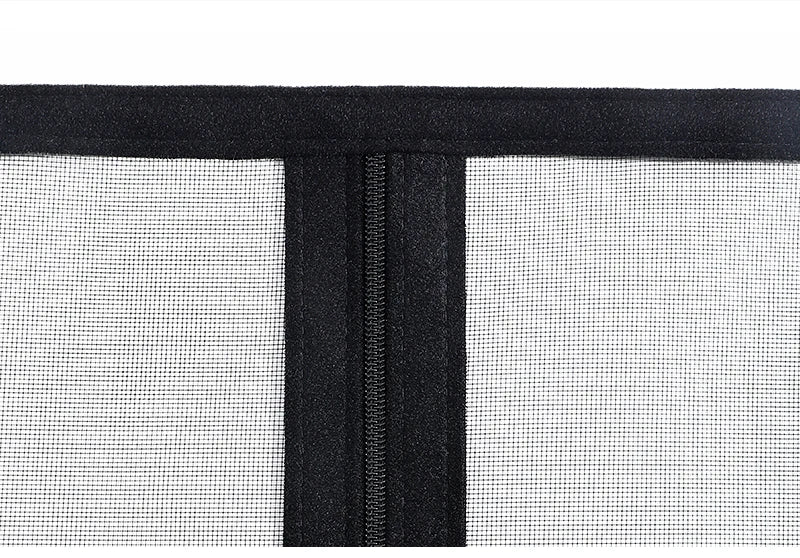 Moustiquaire Fenêtre à Fermeture Zip Auto-Adhésive