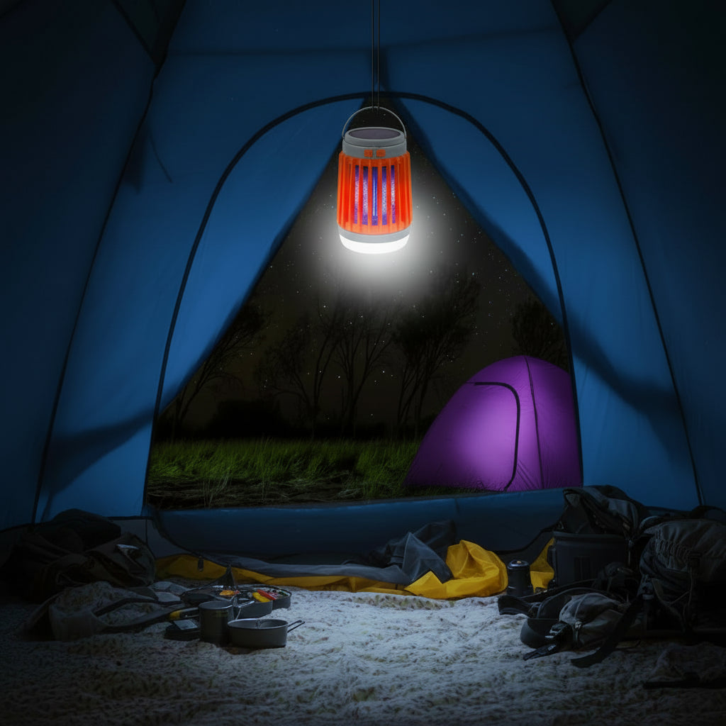 Lampe Anti-Moustique UV Électrique Rechargeable