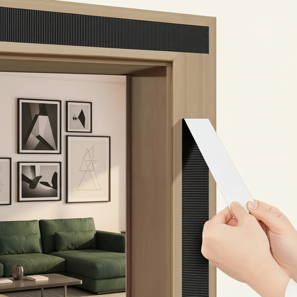 Rideau Moustiquaire Magnétique pour Porte