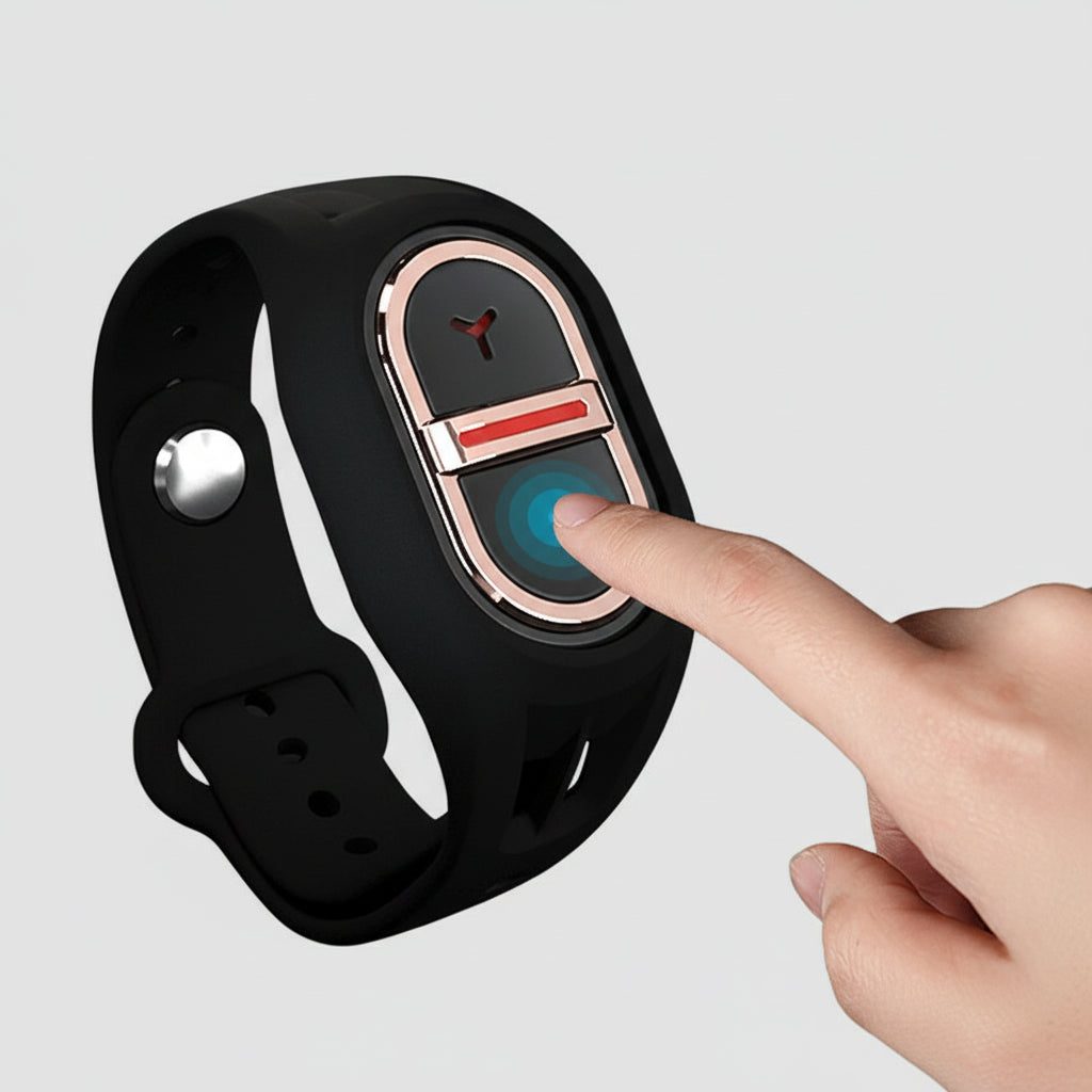 Bracelet Anti Moustique à Ultrasons en Silicone