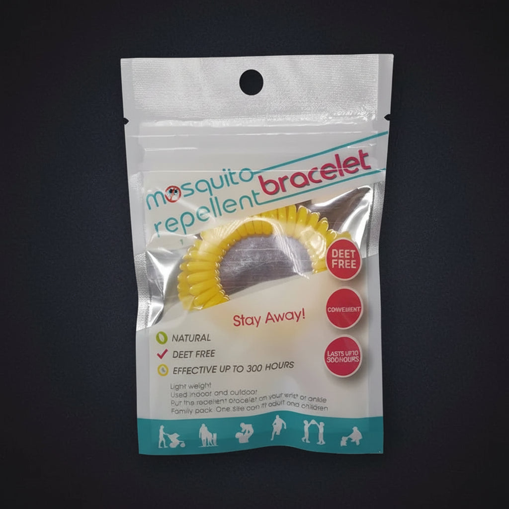 Bracelet Anti Moustique Naturel en EVA